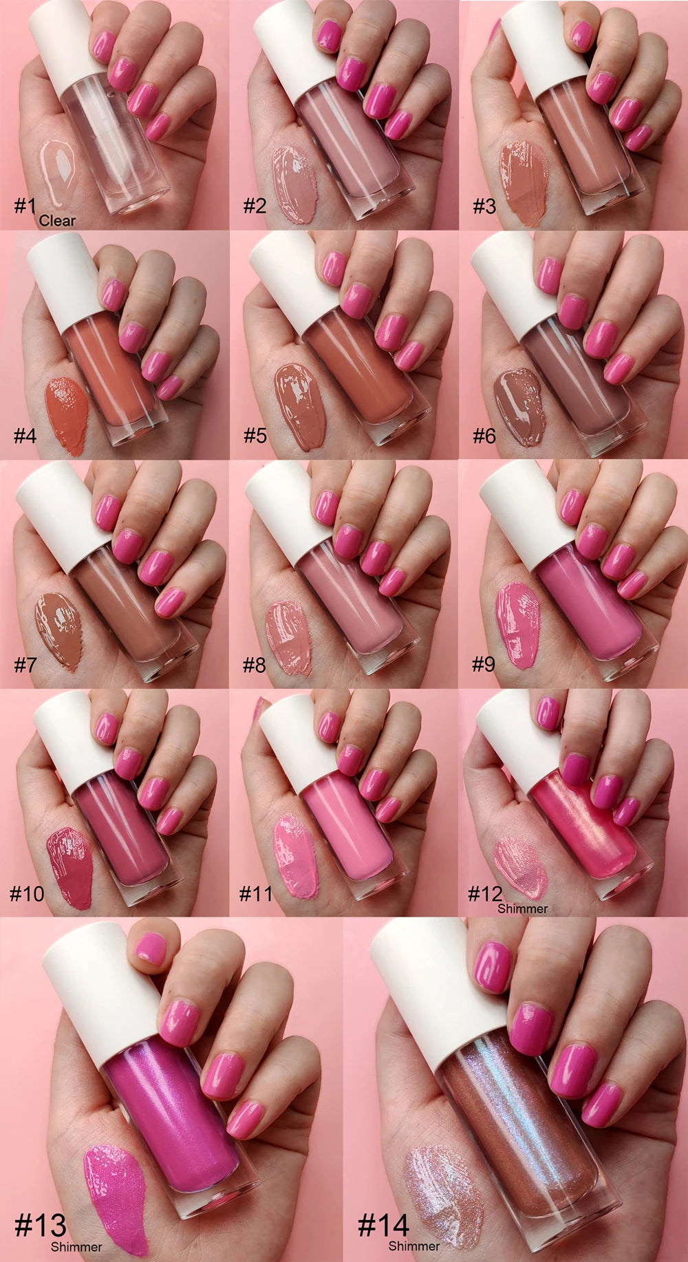 Shling High Pigmented Lip gloss Shling lip care lip color pigmented lip