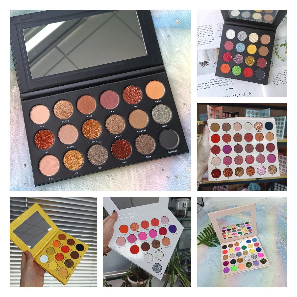 Shling Multicolor Eyeshadow palette Shling Eyeshadow Eyeshadow Palette