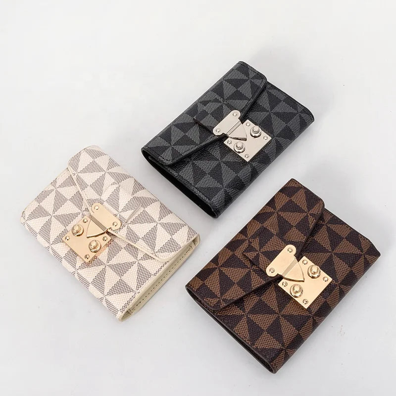 Shling Metal Buckle Wallet Shling Women's Clutches