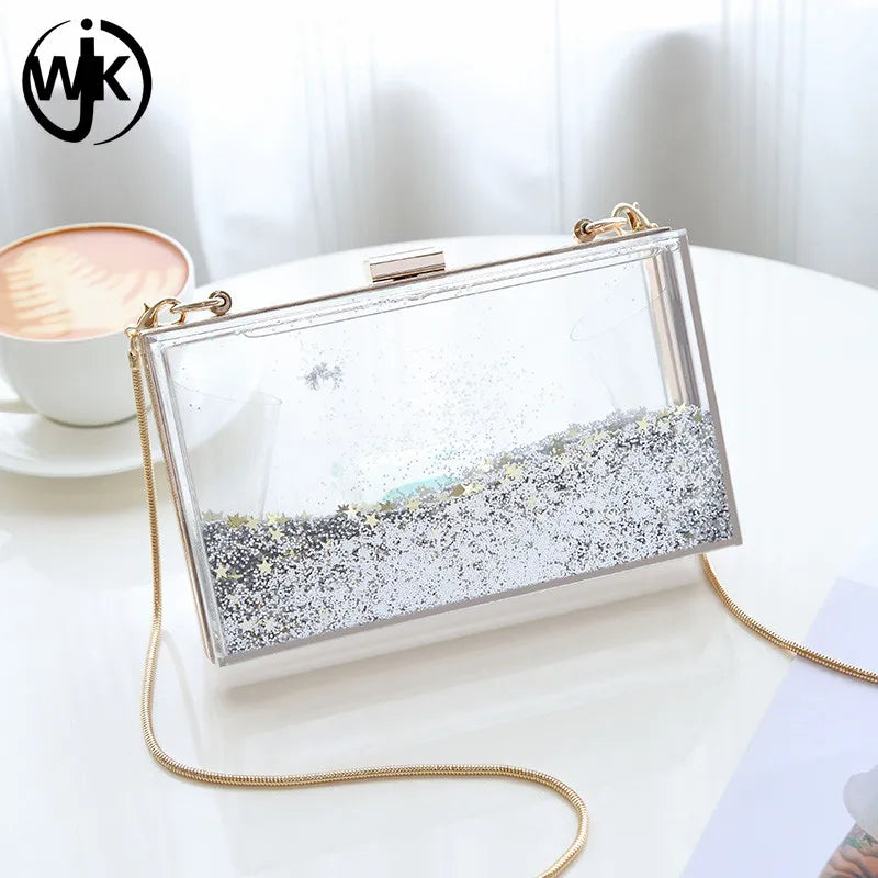 Shling acrylic clutch bag Shling Women's Clutches