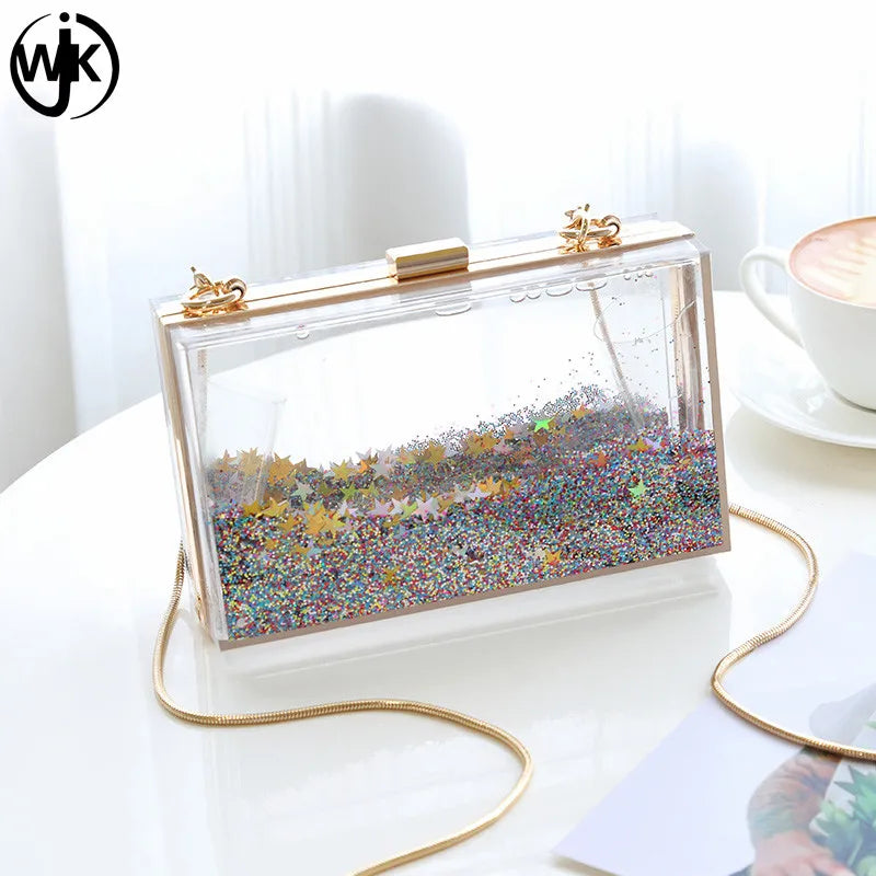 Shling acrylic clutch bag Shling Women's Clutches