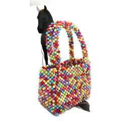 Shling Beaded Acrylic Handbag Shling Women's Clutches