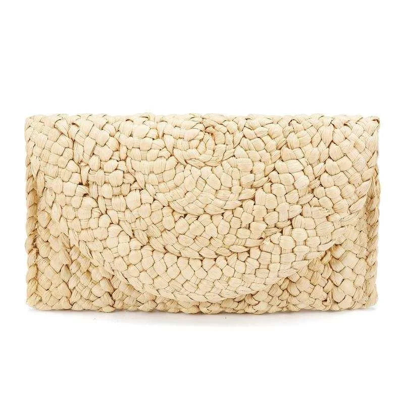 Shling Straw Bag for Women Shling hand purse Women's Clutches