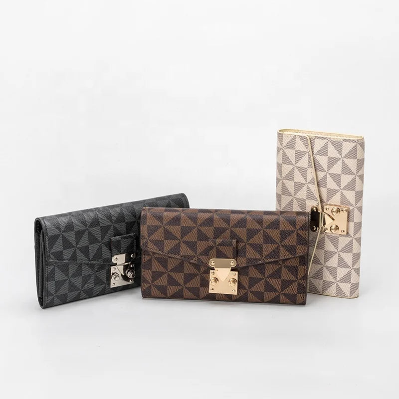 Shling Metal Buckle Wallet Shling Women's Clutches