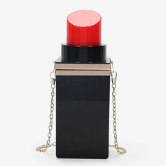 Shling lipstick shape clutch bag Shling Women's Clutches