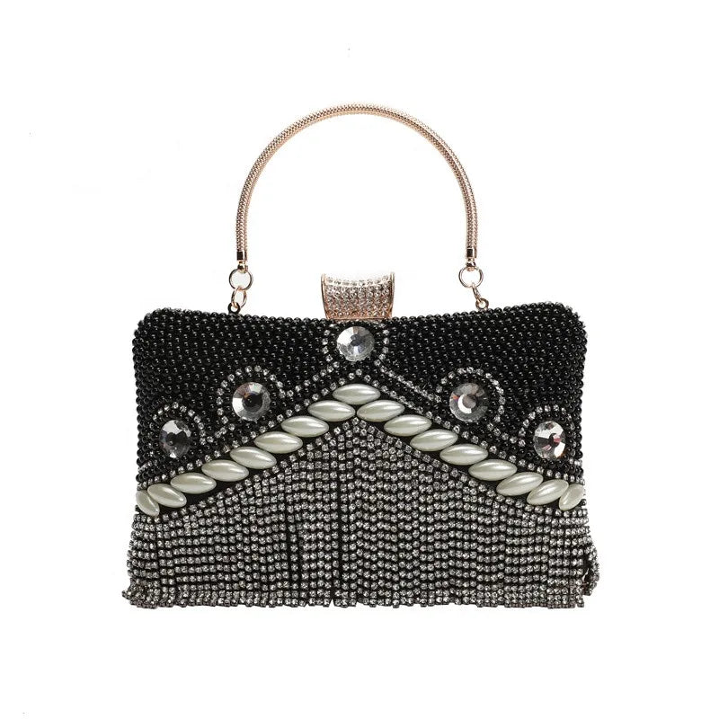 Shling rhinestone clutch bag Shling Women's Clutches