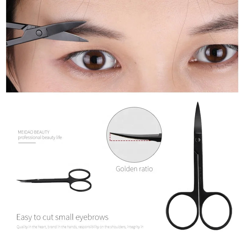 Shling Eyebrow Tweezers Set with scissors Shling Eyebrow Tweezers Set